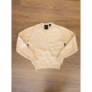 Allen Solly All wool shetland cream/ off white sweater size small